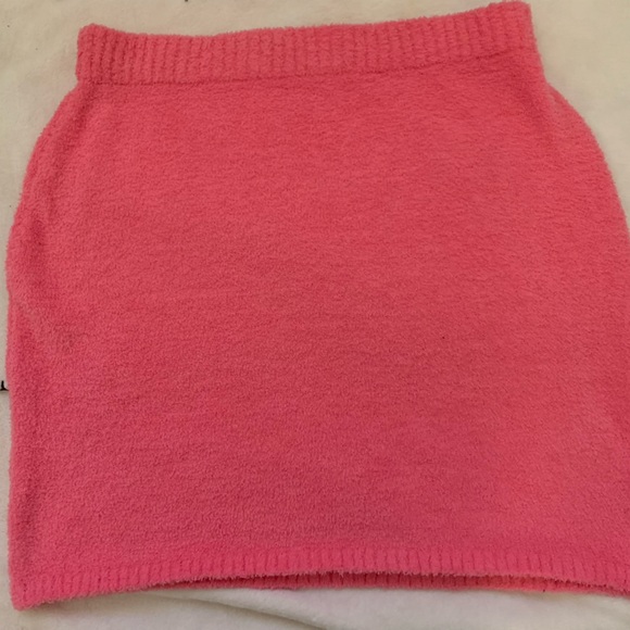 Fashion Nova Skirts Hot Pink Fuzzy Skirt Poshmark